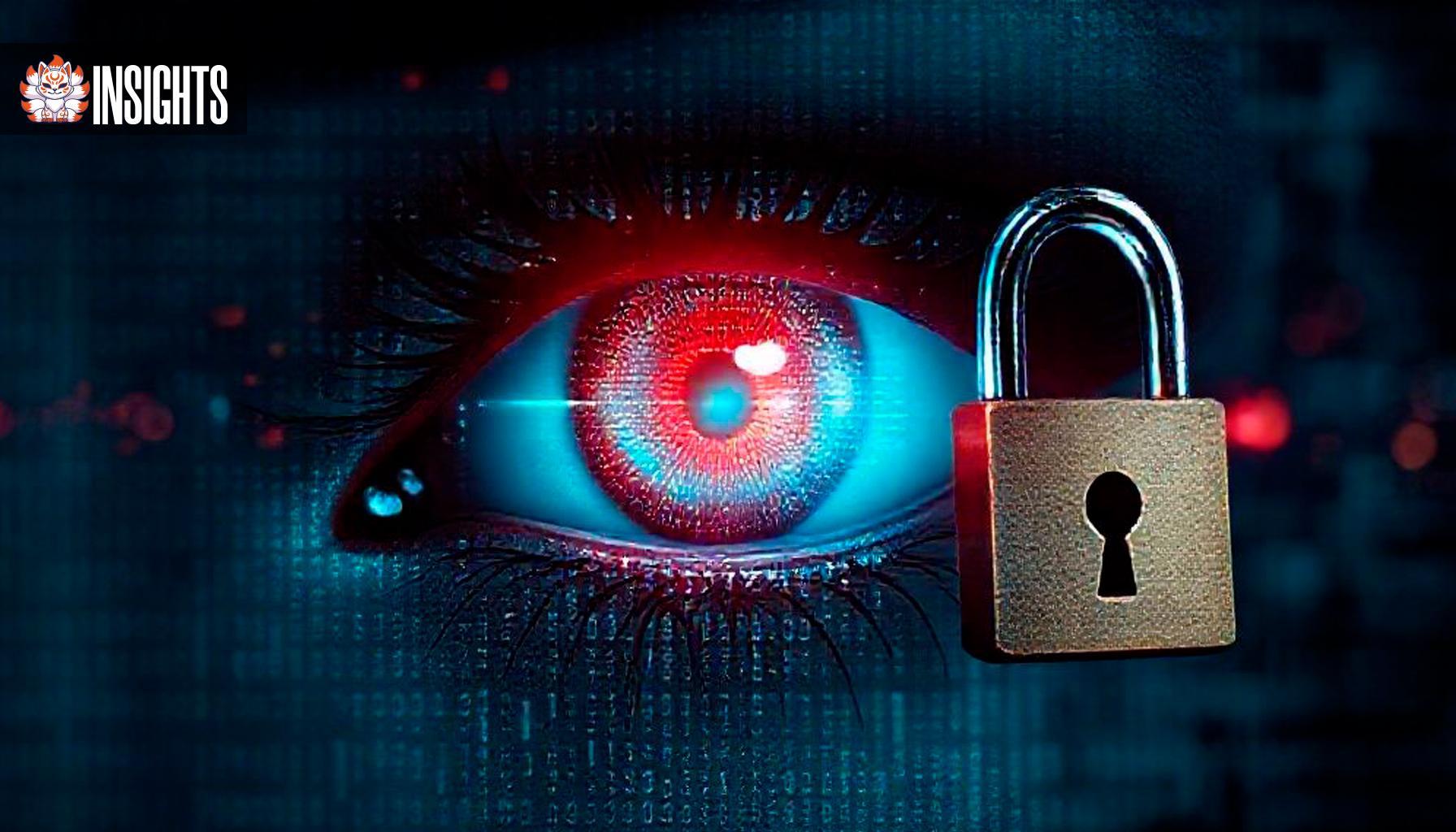 Un ojo pixelado digital, con un mensaje secreto oculto en sus bits, y un candado con una llave que representa la seguridad y el arte de la esteganografía. Que el estilo sea una combinación de ciberseguridad y arte digital.